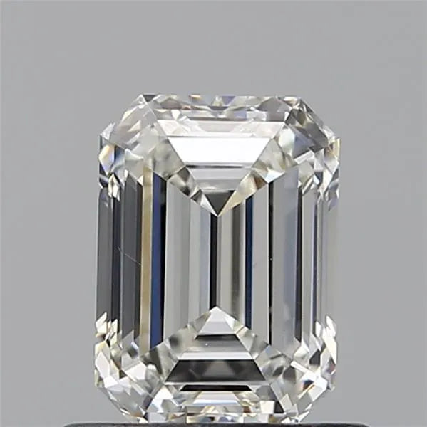 0.71ct Emerald Natural Diamond (Colour G, Clarity VVS2, GIA Certified)