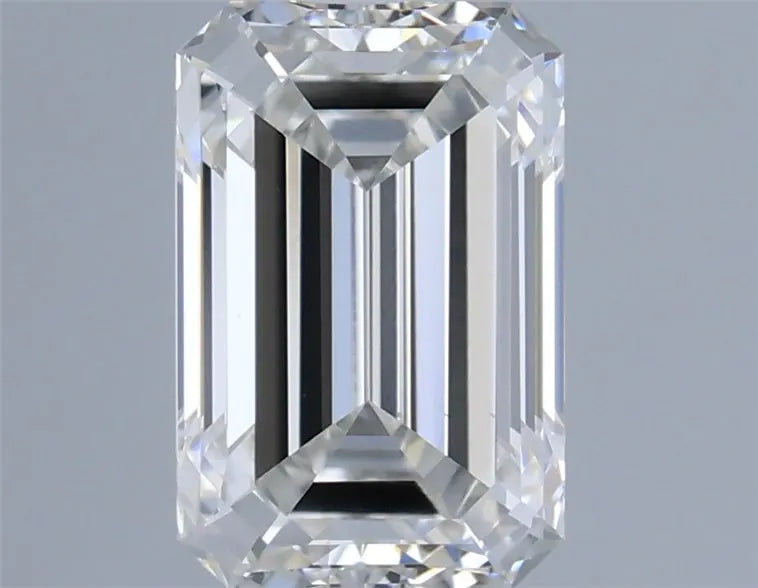 0.86ct Emerald Lab Grown Diamond (Colour F, Clarity VS1, IGI Certified)