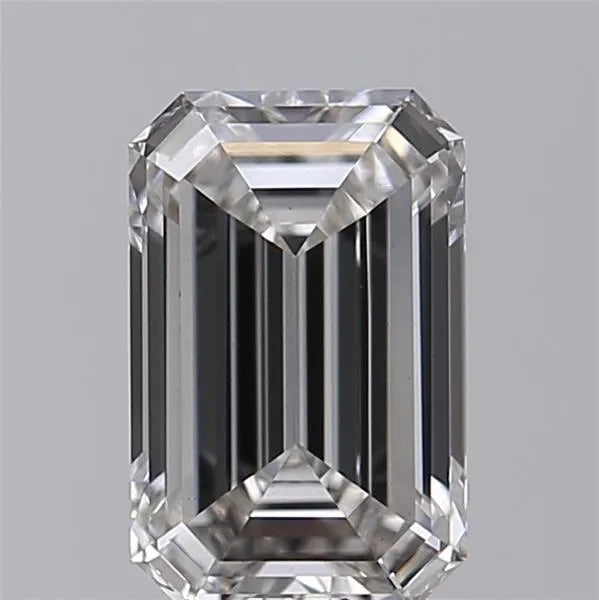 0.93ct Emerald Lab Grown Diamond (Colour G, Clarity VS1, IGI Certified)