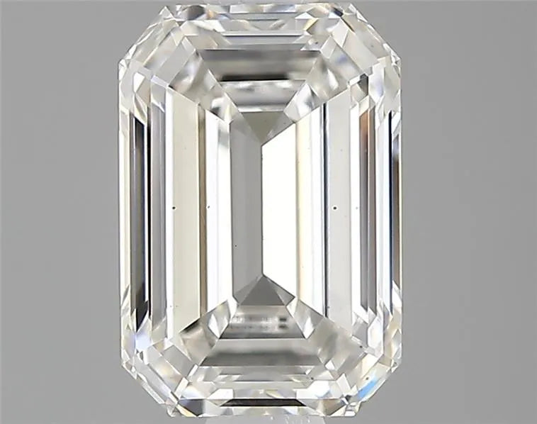 0.93ct Emerald Lab Grown Diamond (Colour G, Clarity VS2, IGI Certified)