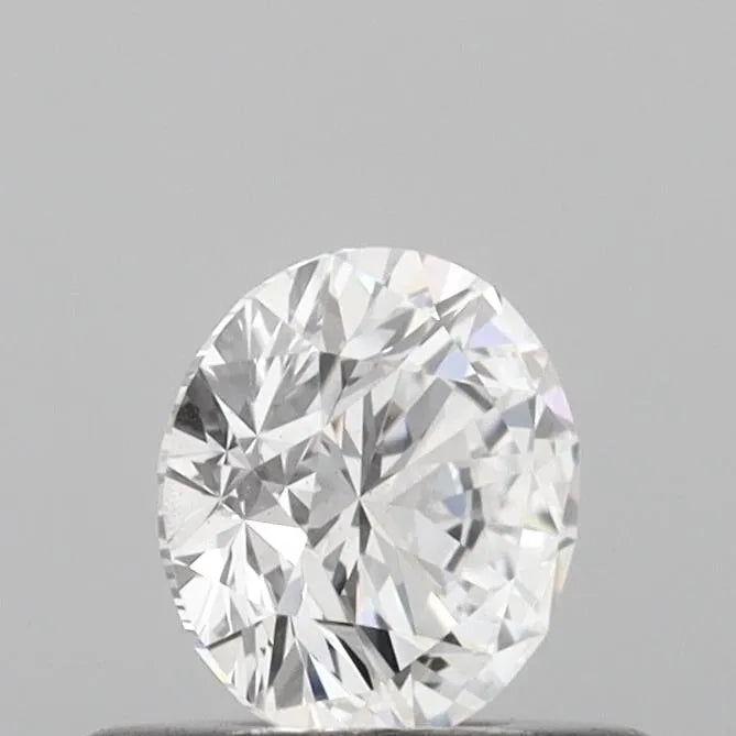 0.50ct Round Lab Grown Diamond (Colour D, Clarity VS2, Cut ID, IGI Certified)