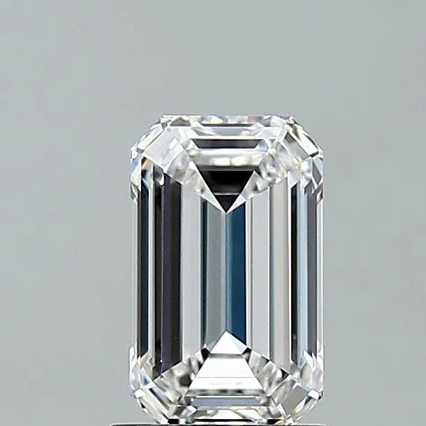 1.24ct Emerald Lab Grown Diamond (Colour E, Clarity VVS2, IGI Certified)