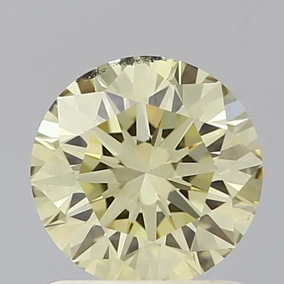 1.00ct Round Lab Grown Diamond (Colour Fancy Intense Yellow, Clarity VS2, Cut EX, IGI Certified)