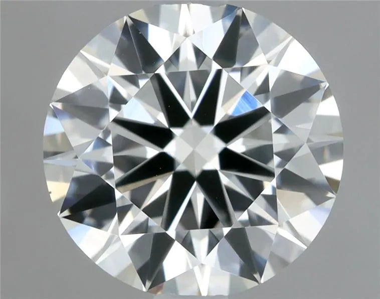 0.91ct Round Natural Diamond (Colour F, Clarity VVS2, Cut EX, IGI Certified)