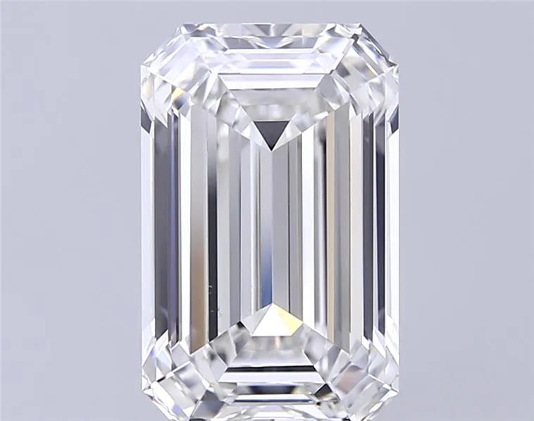 3.56ct Emerald Lab Grown Diamond (Colour E, Clarity VVS2, IGI Certified)