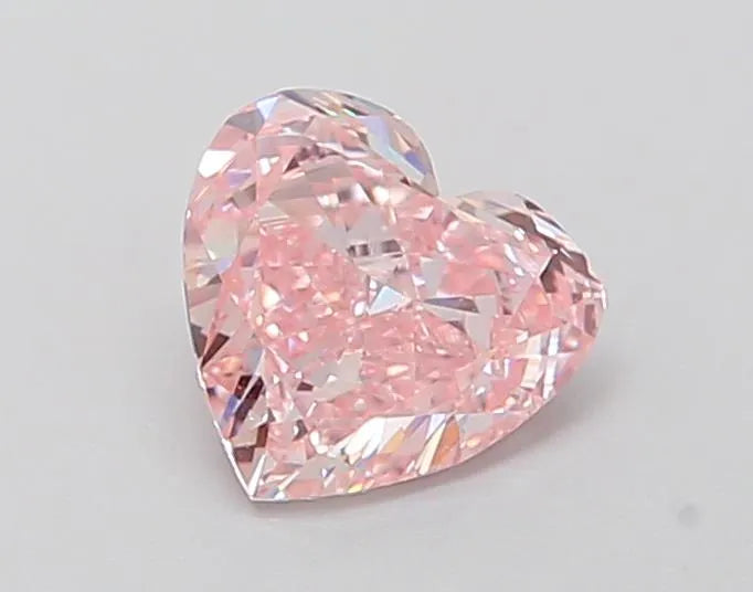 Heart Lab Grown Diamond (Colour Fancy Intense Pink, Clarity