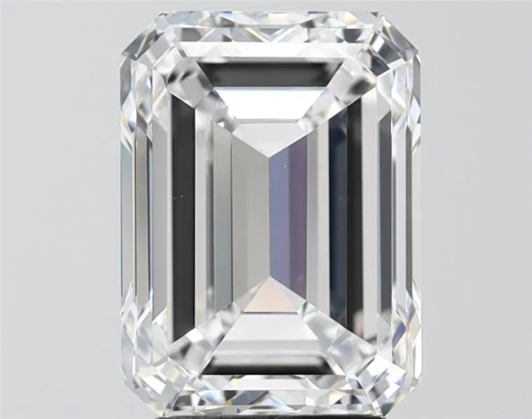 4.03ct Emerald Lab Grown Diamond (Colour D, Clarity VVS2, IGI Certified)