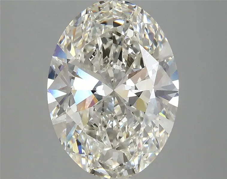 3.17ct Oval Lab Grown Diamond (Colour H, Clarity VVS2, IGI Certified)