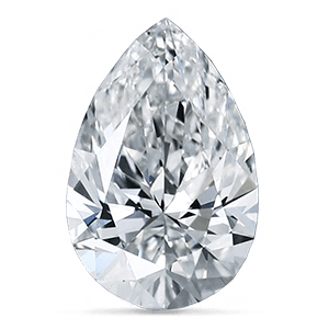 Buy Pear Cut Polished Diamonds
