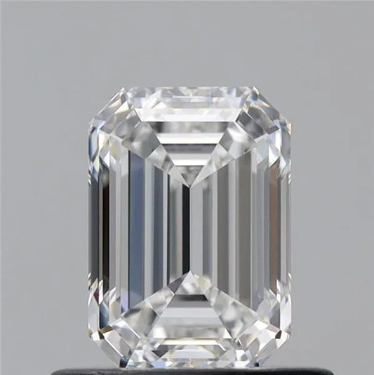 0.71ct Emerald Natural Diamond (Colour E, Clarity VS2, GIA Certified)