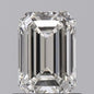 0.72ct Emerald Lab Grown Diamond (Colour G, Clarity VVS2, IGI Certified)