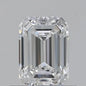 0.72ct Emerald Natural Diamond (Colour E, Clarity VVS1, GIA Certified)