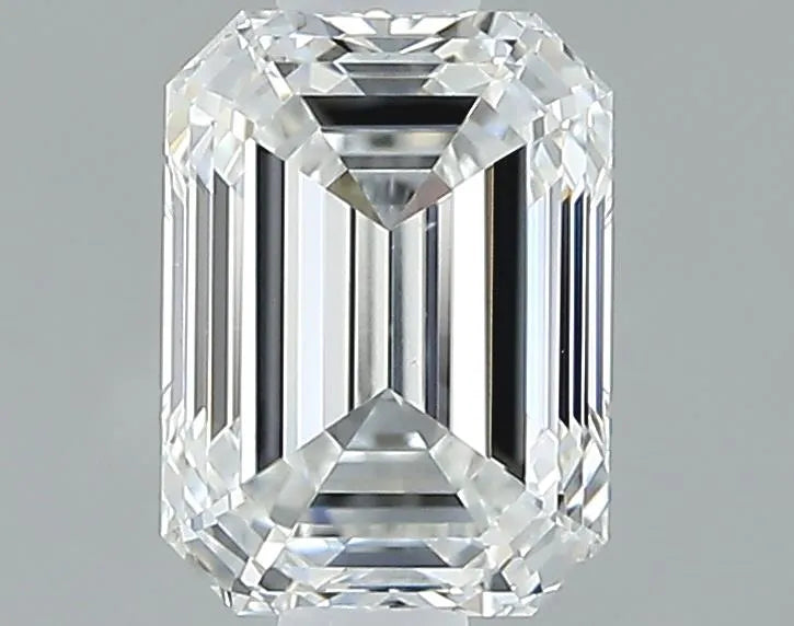 0.72ct Emerald Natural Diamond (Colour F, Clarity VS2, Cut EX, GIA Certified)