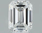 0.72ct Emerald Natural Diamond (Colour F, Clarity VS2, Cut EX, GIA Certified)