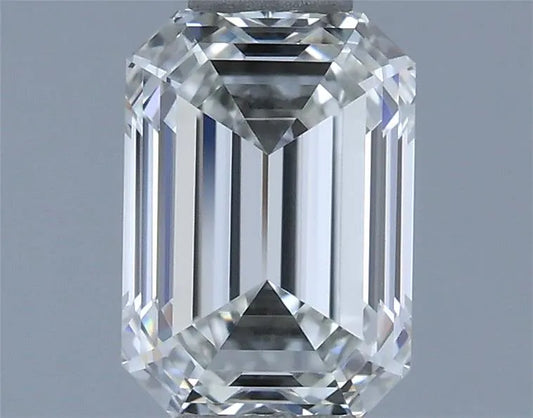 0.72ct Emerald Natural Diamond (Colour G, Clarity VVS1, Cut VG, IGI Certified)