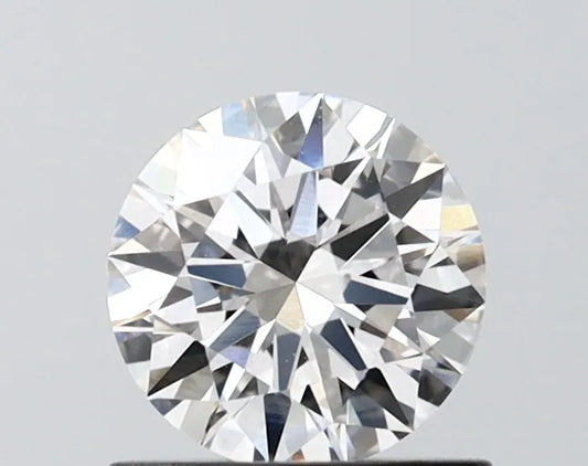 0.72ct Round Lab Grown Diamond (Colour E, Clarity VS2, Cut EX, IGI Certified)