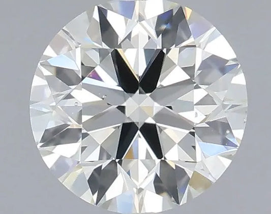 0.72ct Round Natural Diamond (Colour G, Clarity VS2, Cut EX, IGI Certified)