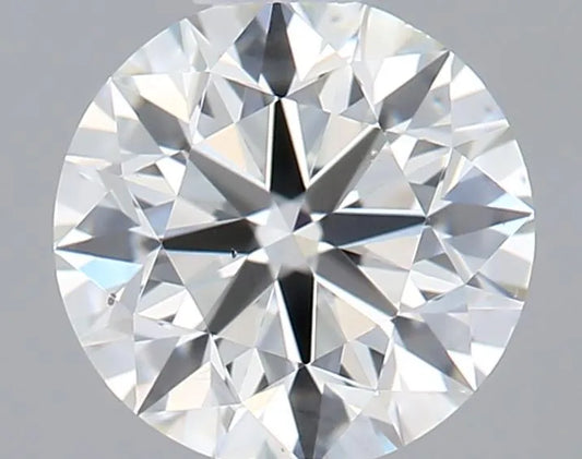 0.72ct Round Natural Diamond (Colour G, Clarity VS2, Cut EX, IGI Certified)