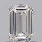0.73ct Emerald Lab Grown Diamond (Colour G, Clarity VS2, IGI Certified)