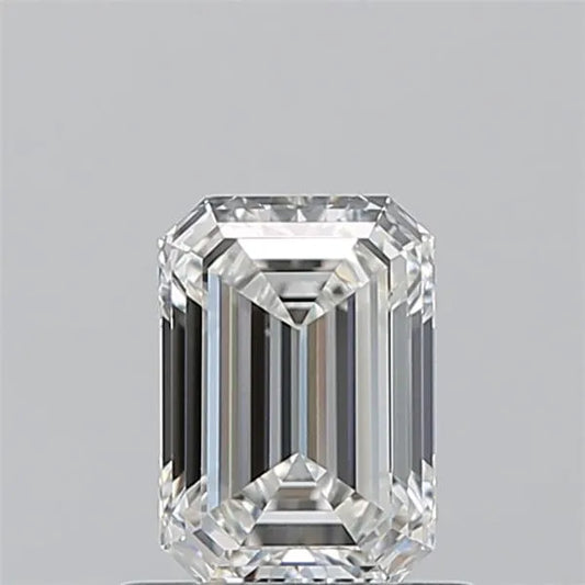 0.76ct Emerald Natural Diamond (Colour G, Clarity VVS1, GIA Certified)