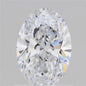 0.78ct Oval Lab Grown Diamond (Colour E, Clarity VVS2, IGI Certified)