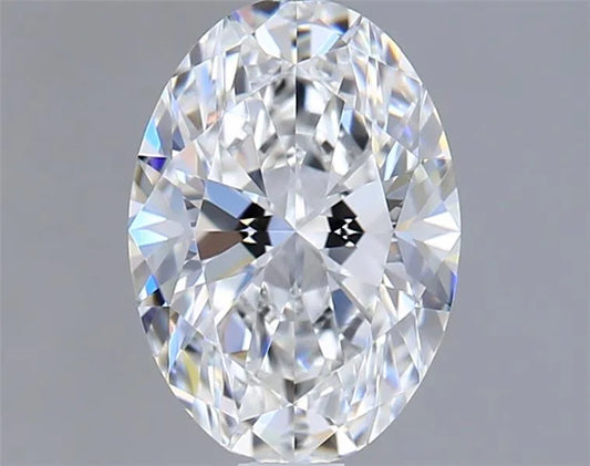 0.85ct Oval Natural Diamond (Colour F, Clarity VS1, GIA Certified)