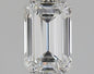 0.88ct Emerald Lab Grown Diamond (Colour F, Clarity VS1, IGI Certified)