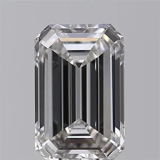 0.93ct Emerald Lab Grown Diamond (Colour G, Clarity VS1, IGI Certified)