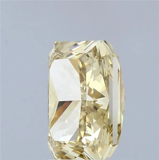 4.11ct Radiant Natural Diamond (Colour Fancy Deep Yellow, Clarity VS2, GIA Certified)