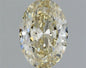 1.02ct Oval Natural Diamond (Colour Fancy Light Yellow, Clarity VVS2, GIA Certified)