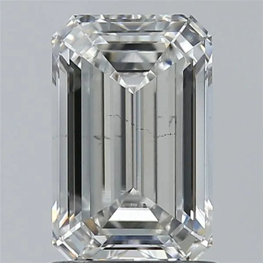 1.30ct Emerald Lab Grown Diamond (Colour G, Clarity VS2, IGI Certified)