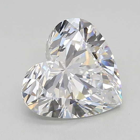 4.28ct Heart Lab Grown Diamond (Colour E, Clarity VVS1, Cut EX, GIA Certified)