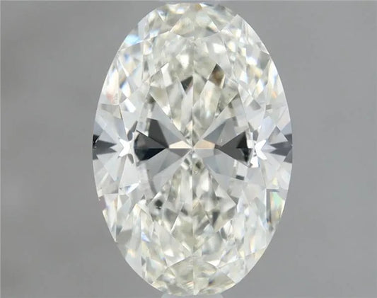 0.73ct Oval Natural Diamond (Colour F, Clarity VS2, Cut VG, IGI Certified)