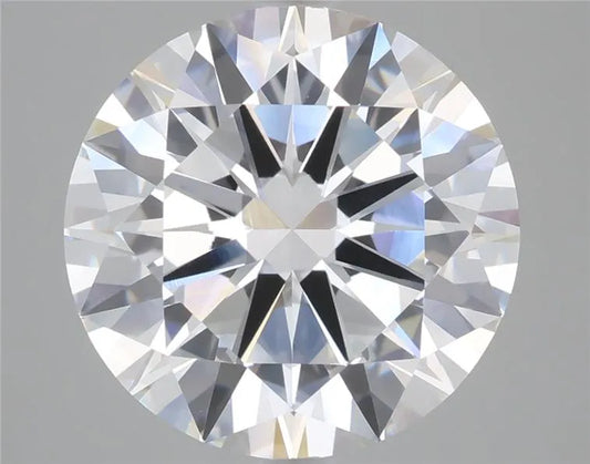 5.00ct Round Lab Grown Diamond (Colour E, Clarity VVS2, Cut EX, IGI Certified)