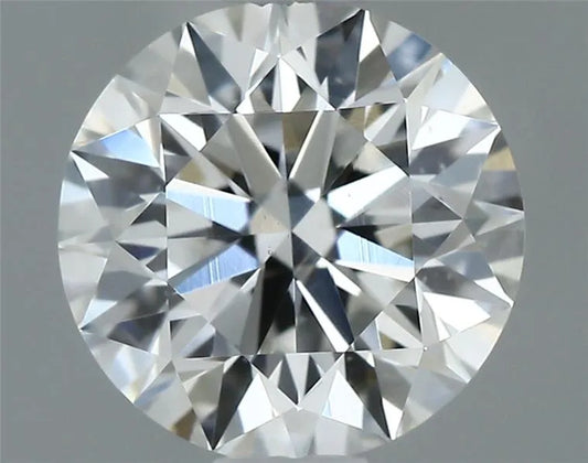 0.70ct Round Natural Diamond (Colour F, Clarity VS2, Cut EX, GIA Certified)
