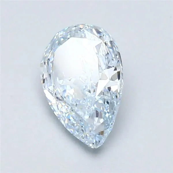 1.09ct Pear Natural Diamond (Colour Fancy Blue, Clarity IF, GIA Certified)