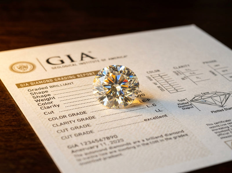 Every diamond, certified.