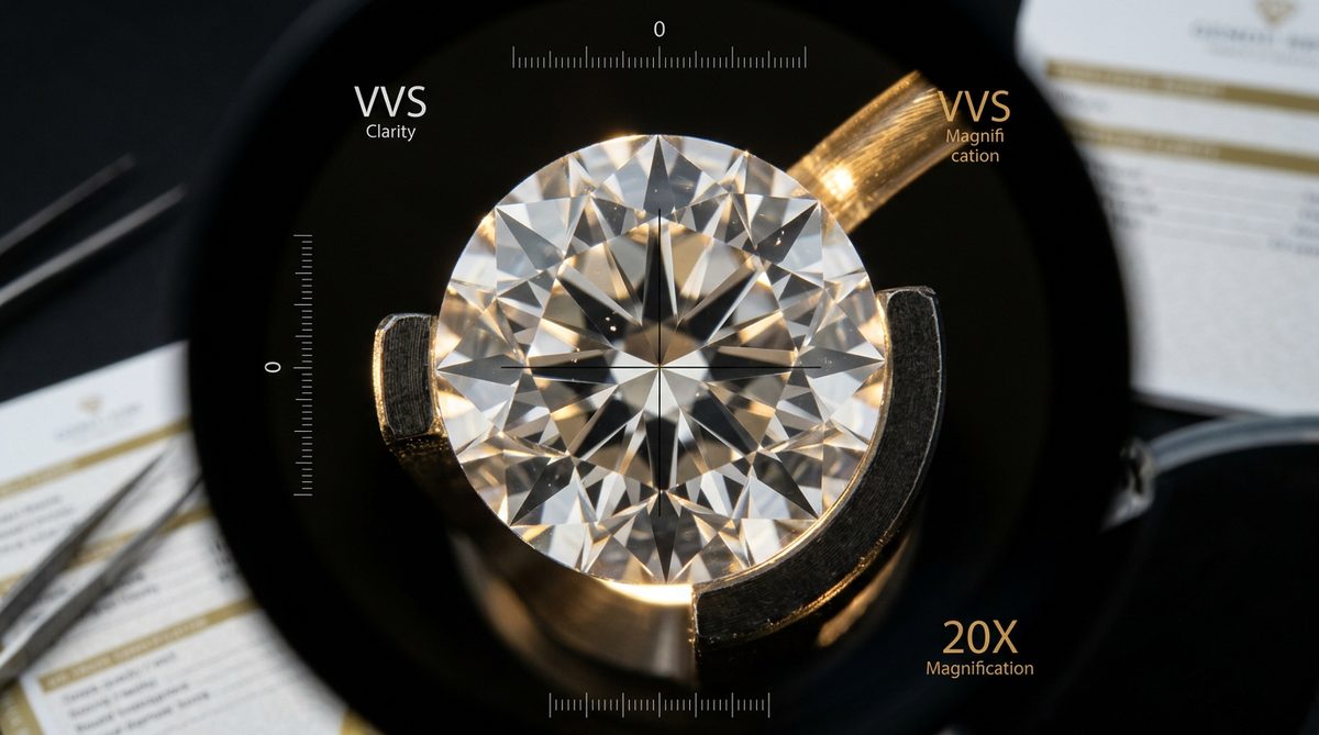 Diamond Clarity: VVS vs VS vs SI — What Can You Actually See?